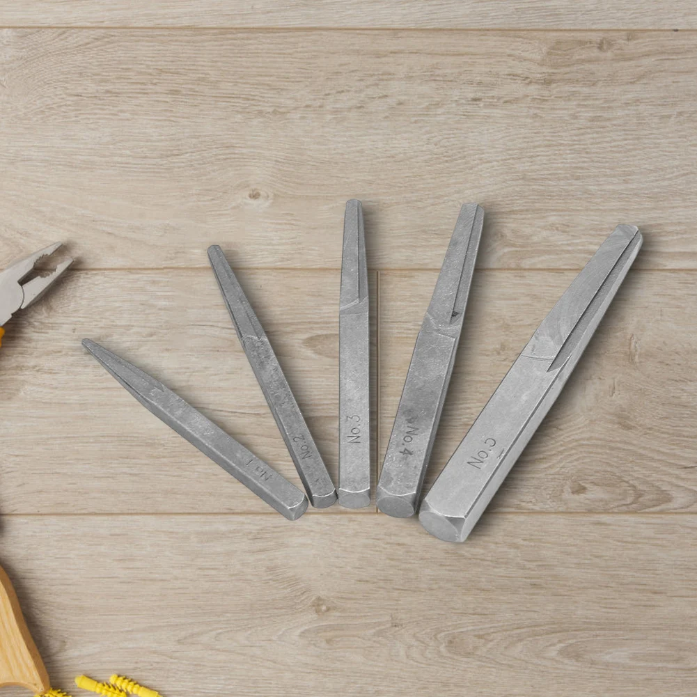 

5 шт., прямоугольные резаки для извлечения сломанных винтов, 1/8, 3/16, 15/64, 5/16, 3/8