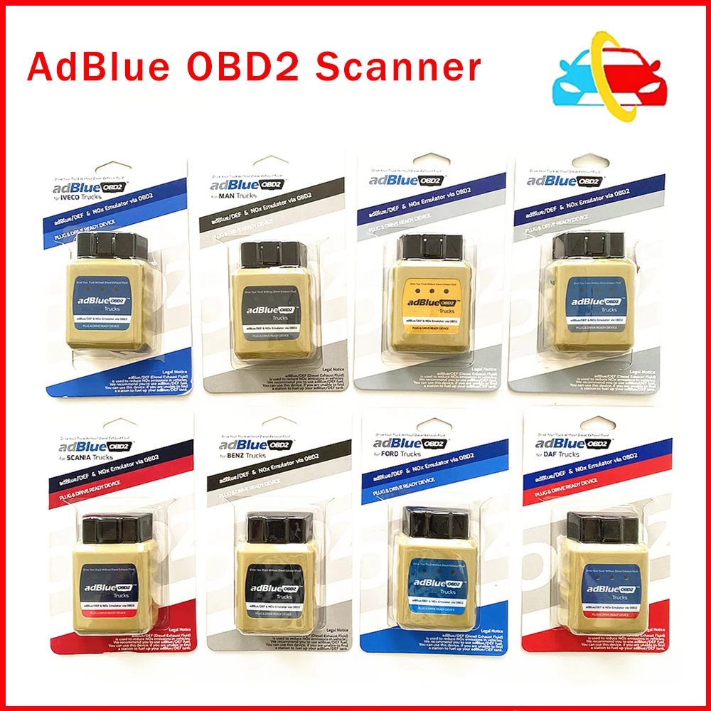 

AdBlue OBD2 Scanner Emulator EURO 4/5/6 AdblueOBD2 OBDII Diagnosis Truck Diagnostic Tools For DA-F/Ben-z/R-enault/S-cania/V-olvo