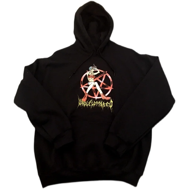 

Luxury 2023 PLAYBOI New CARTI WHOLE LOTTA Red Pullover Hoodies Hoody hooded Sweatshirts velvet Cotton Thick Fleece US R20