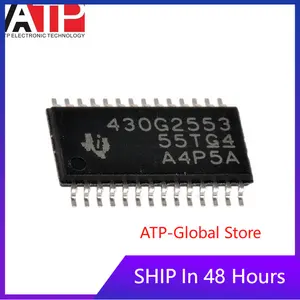 ATP-Global 2-100 Pieces MSP430G2553IPW28 TSSOP-28 430G2553 Microcontroller Chip IC Integrated Circuit Brand New Original