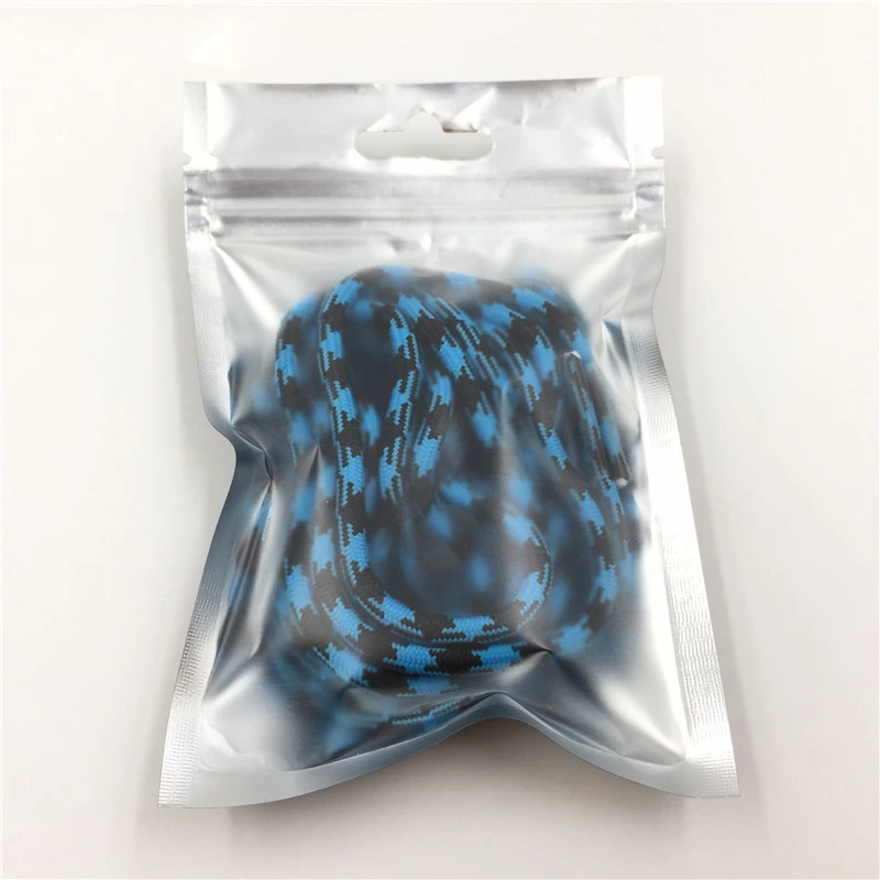 Фото Coolstring Официальный Тонкий круглый тип аксессуары для обуви черно-синие Coolstring Официальный Тонкий круглый тип аксессуары для обуви черно-синие