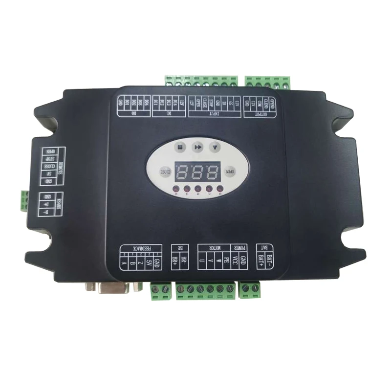 

320W DC24V High Speed Brushless Vehicle Barrier Gate Servo Controller with Ground Sensing Infrared Sensing 4 Input 4 Output 0.9s