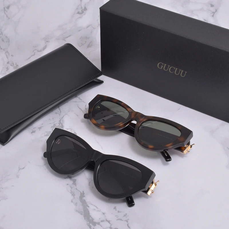 

luxury men women Sun glasses trendy SLM94 Acetate Polarizing women glasses UV400 lenses sunglasses With original LOGO and box
