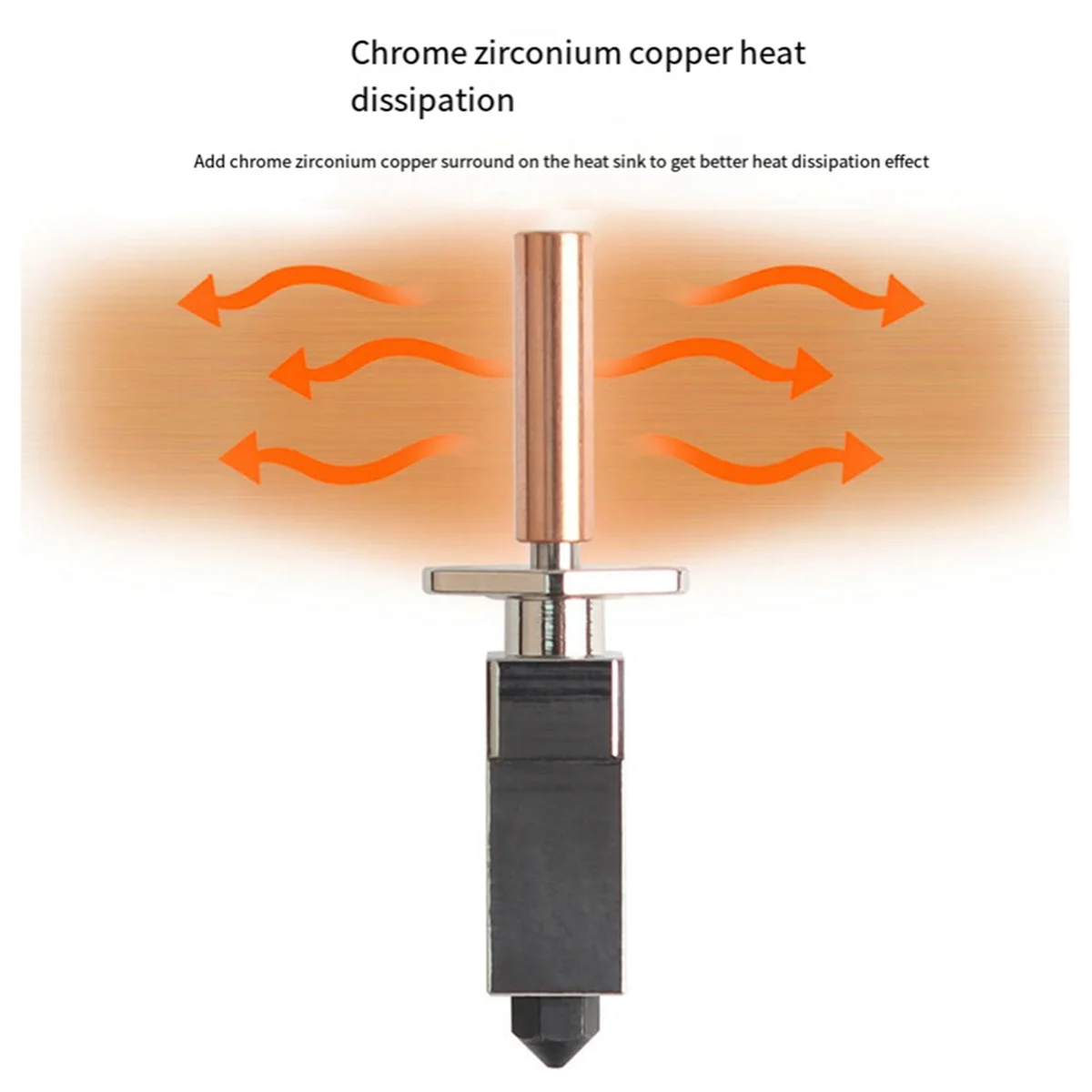 Обновление Hotend для Bambu Carbon Lab X1 P1P и P1s нагревательный стержень экструдер CHT