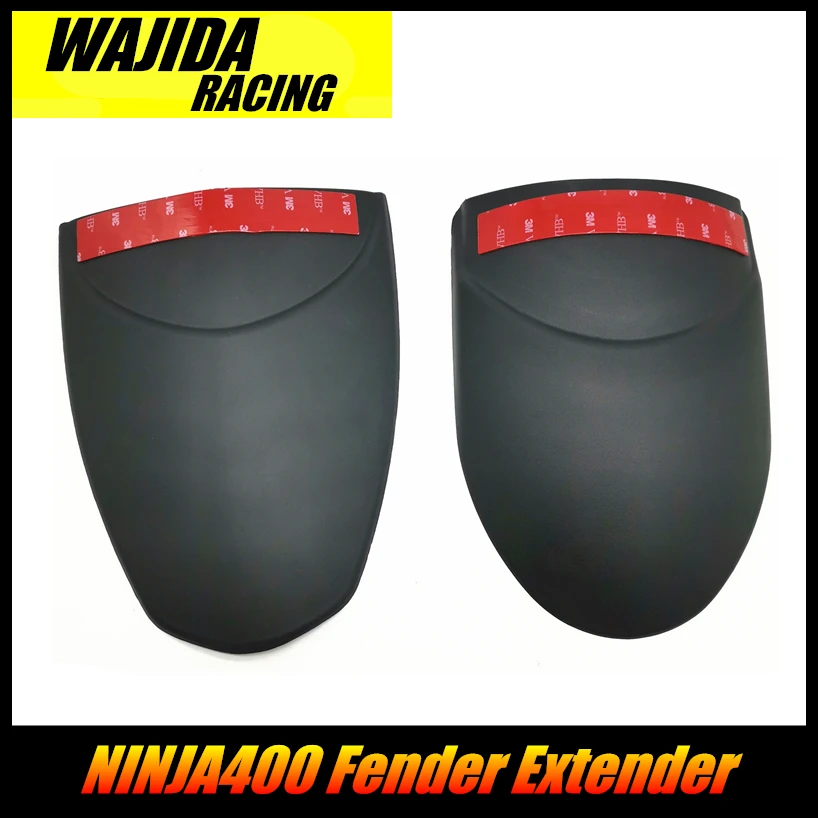 

FOR KAWASAKI NINJA 400 NINJA400 Motorcycle Accessories Front Rear Fender Extender Fairing ABS Injection Molding