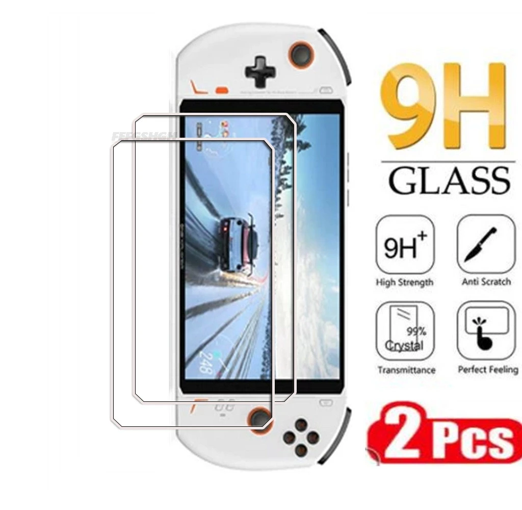 Фото 2 шт., 9H, 2.5D, закаленное стекло для OneXPlayer 2 Pro Games, 8,4 дюйма, OneXPlayer2Pro OneXFly 2Pro, защитная пленка для экрана №1