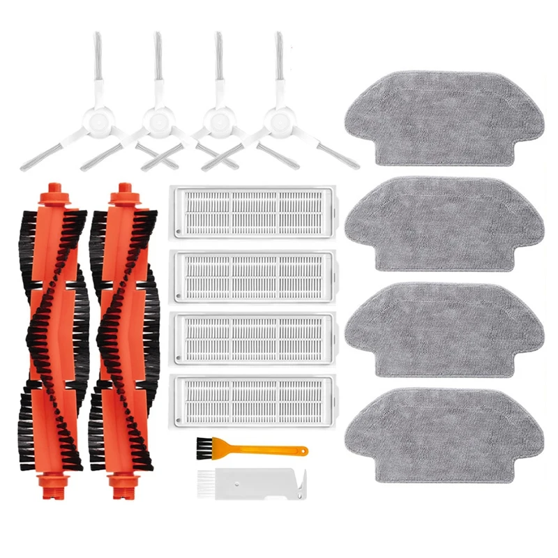 

For Xiaomi Robot Vacuum Mop 2S Cleaner XMSTJQR2S Replacement Spare Parts Main Brush Side Brush Hepa Filter Mop Cloths