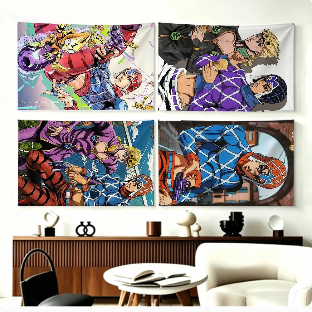 Фото COOL J-JOJO M-Mista G-Giorno С фотографиями и текстом, для дня рождения, свадьбы, Хэллоуина, Рождества, вечеринки №1