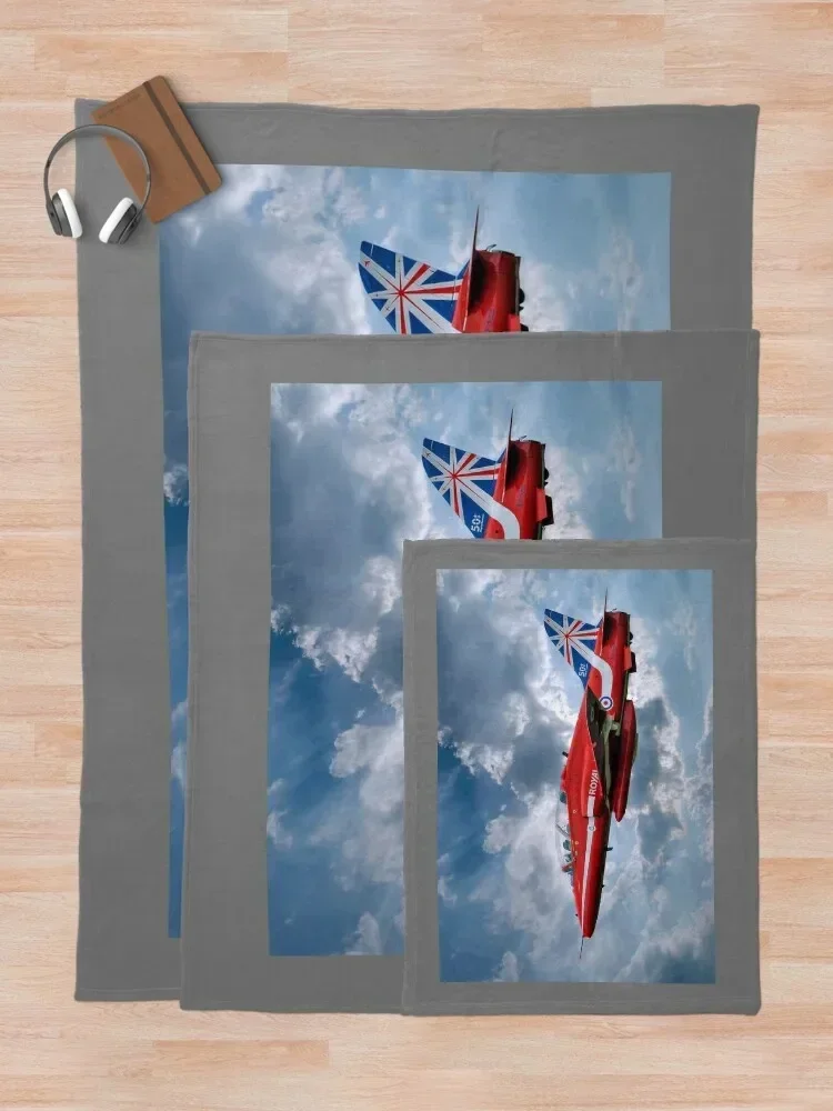 Hawk T1A Red Arrows-50 Display Season Colors Плед забавный подарок Одеяла для кровати Мягкие плед