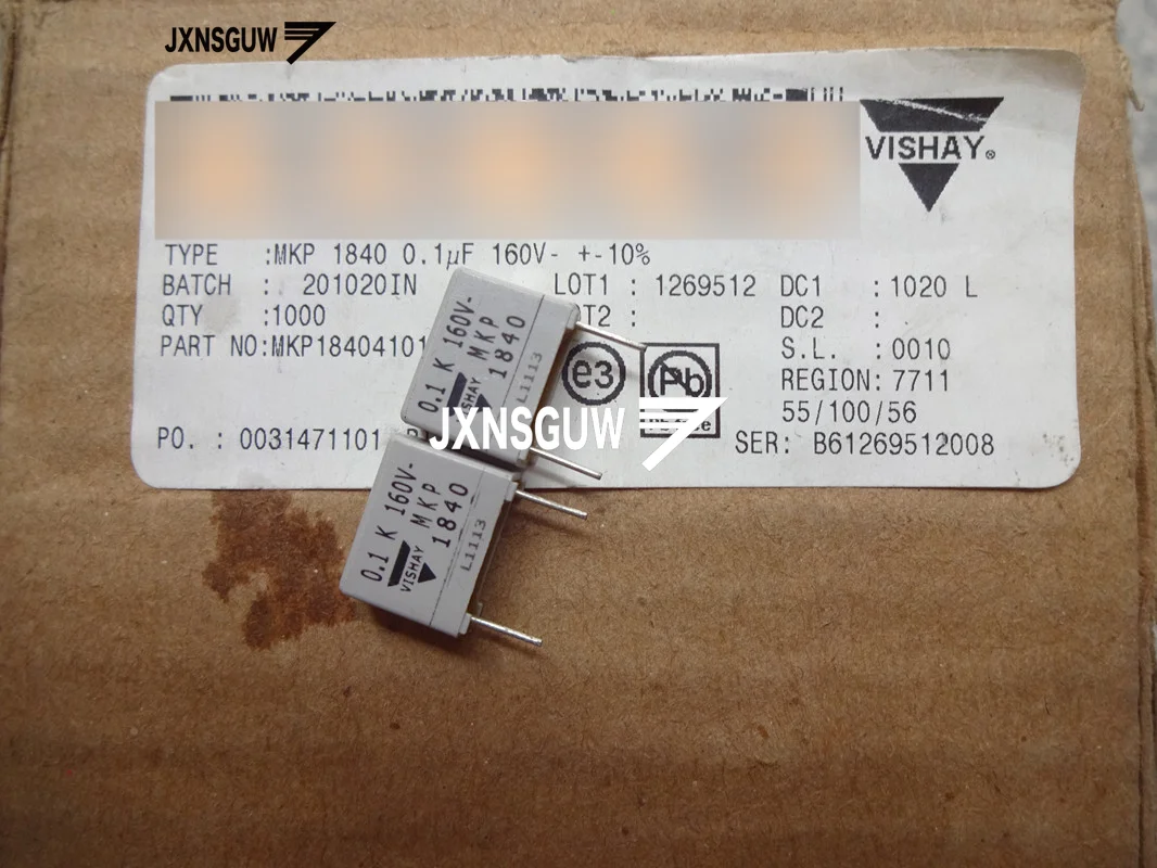 20 шт. новый оригинальный VISHAY ERO1840 0.1UF160V P10MM аудио конденсатор 104/160 в пленочный MKP1840 0