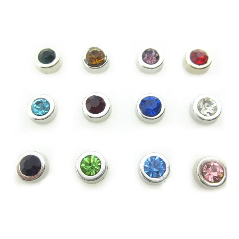 Смешанный камень кристалл голова Микки цветок корона лапа 60 шт./лот плавающие