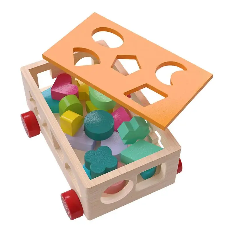 

Деревянные игрушки Монтессори, детская игра-головоломка в форме Сортира, детские развивающие игрушки для детей