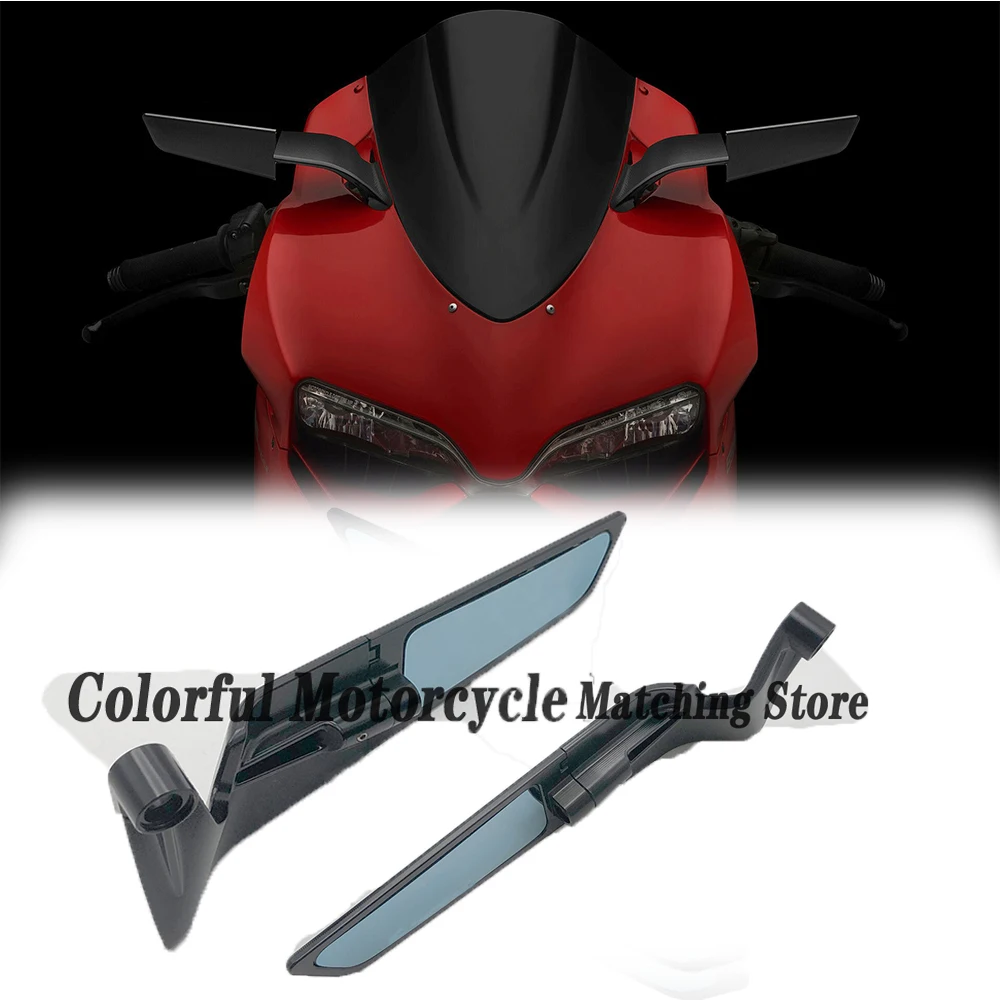 

New Aluminum Rearview Mirrors Side Mirrors Motorcycle Accessories For DUCATI Panigale 899 ABS PANIGALE 1199 / S / Tricolore