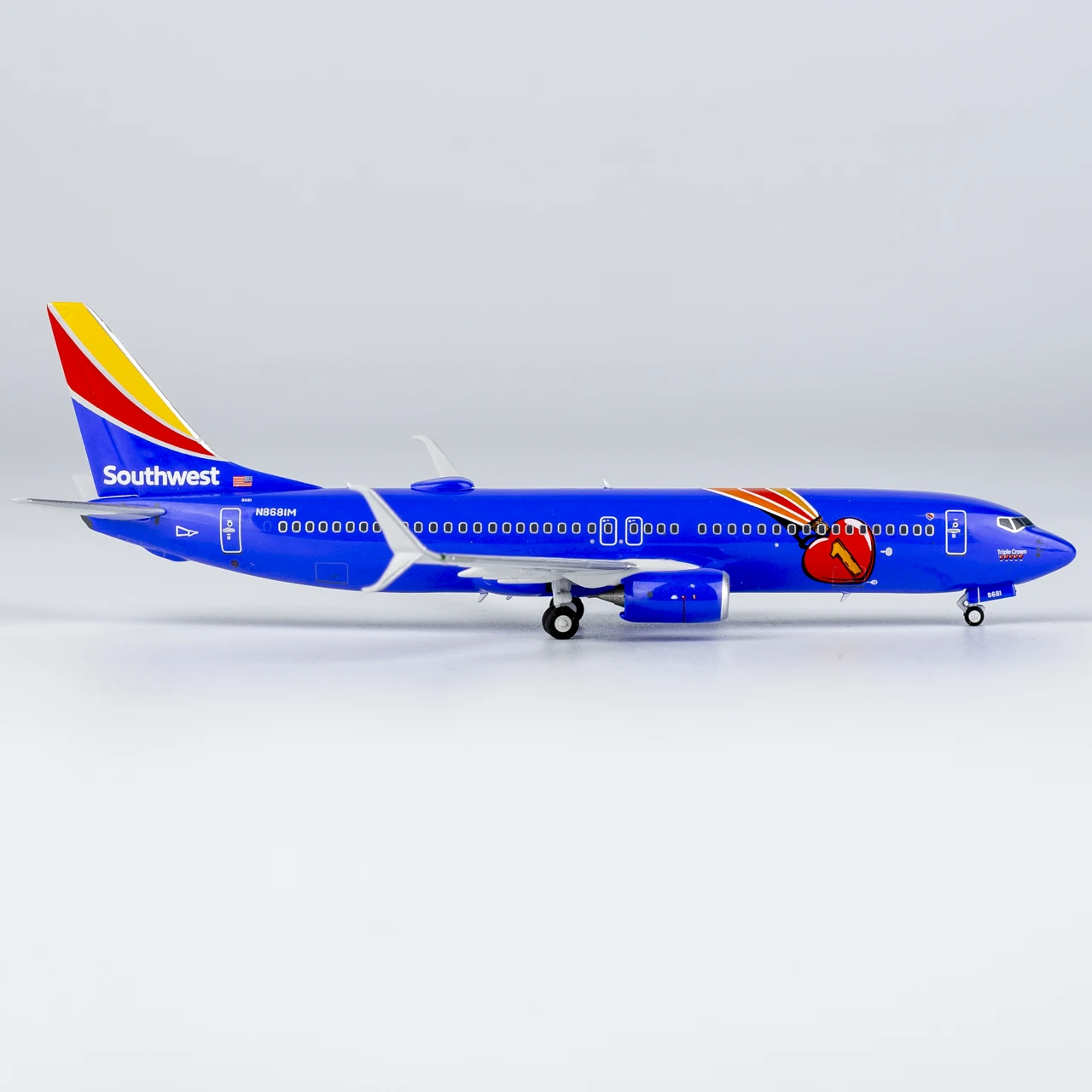 Коллекционный самолет из сплава 58238 подарок NG модель 1:400 Юго-Восточной