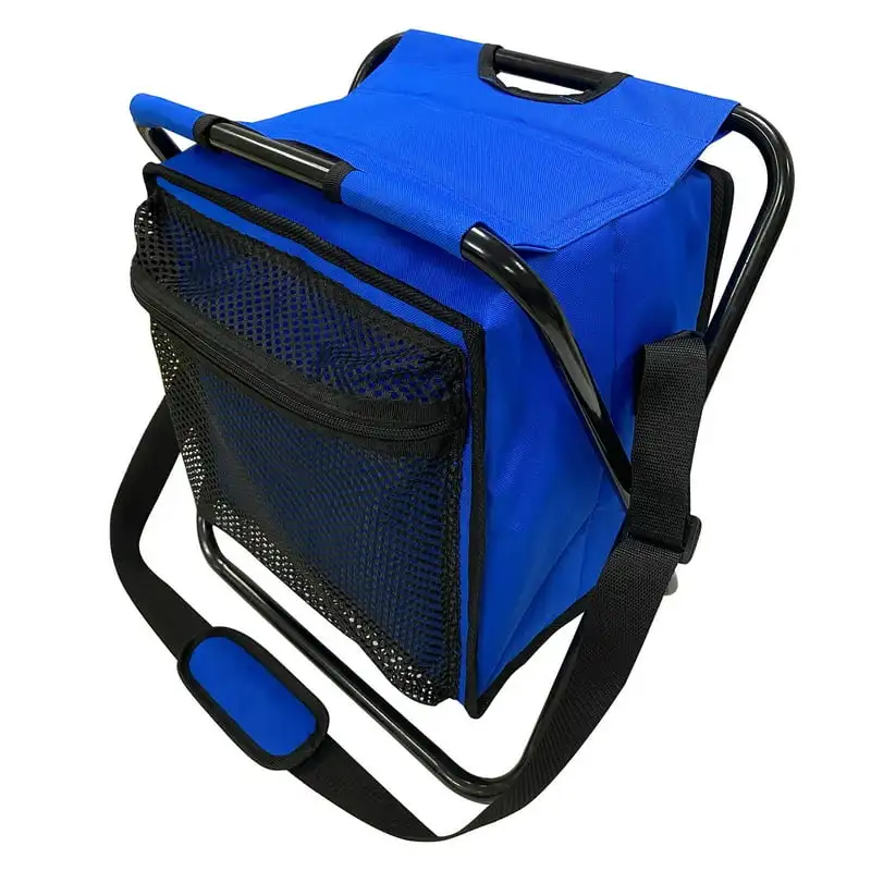 

Frigi-Chair Cooler with Sport Seat in Blue, Soft Cooler with in Sport Seat