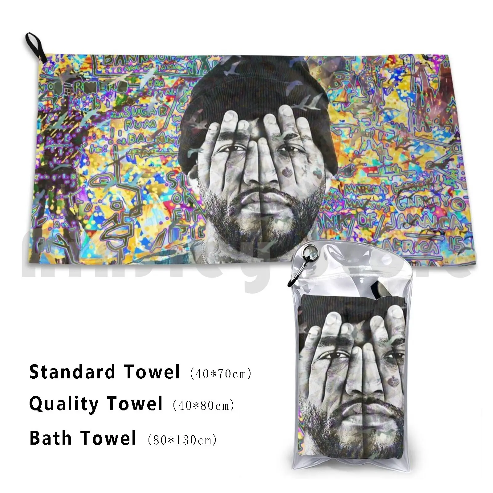 

Joyner Lucas Portrait Artwork Bath Towel Beach Cushion Joyner Joyner Lucas Lucas Hip Hop Rap Rapper Icon Music