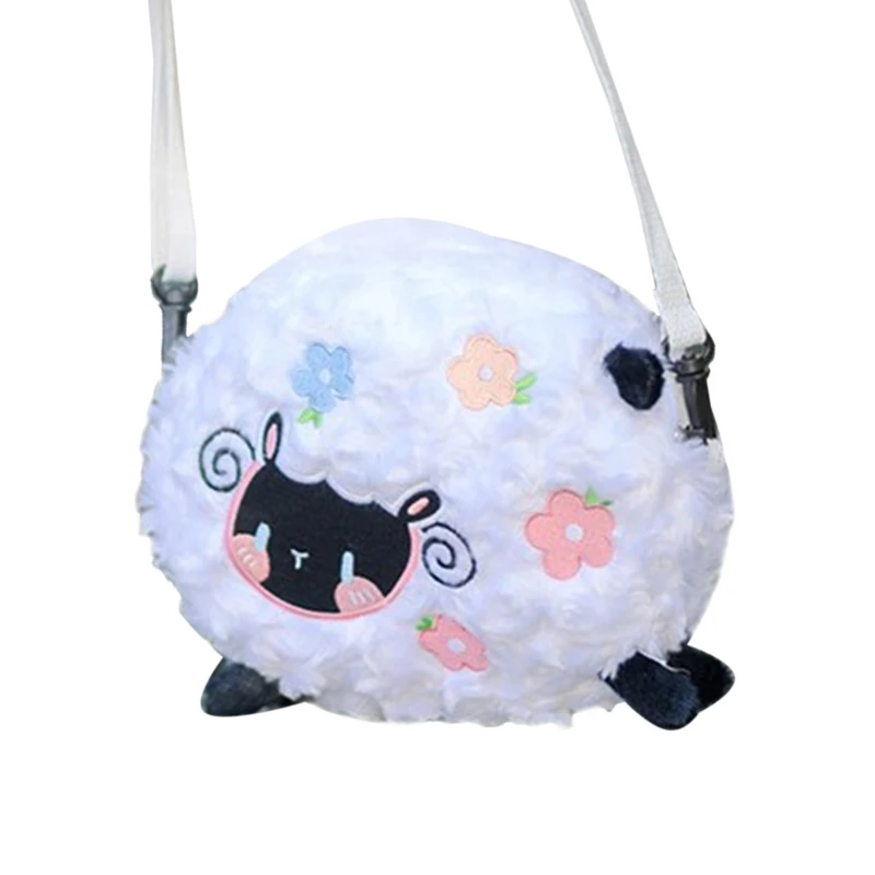 

Women's Cartoon Sheep Crossbody Bag Lamb Shoulder Bag Fashion Shopping Dating Bag Ins Girl Cosmetic Bag Cion Purse