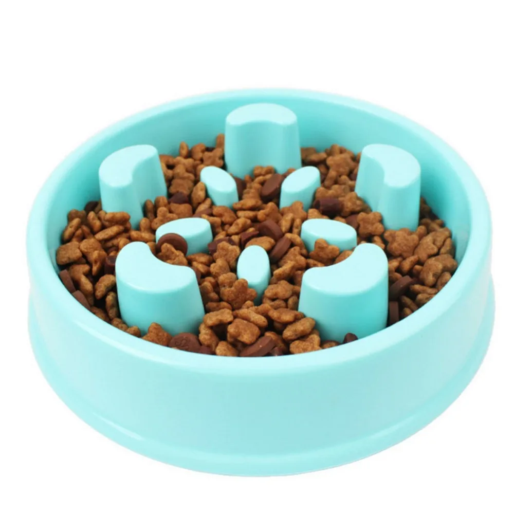 

Pets Feeder Dog Bowl Slow Eating Bloat Stop Food Plate Maze Interactive Puzzle Cat Anti Skid Dishes Tray Home Pet Accessories