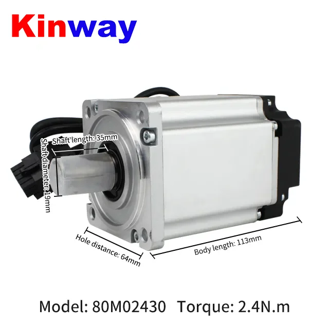 Серводвигатель переменного тока 220 В 3000 кВт об/мин Нм с A6 Canopen RS485 контроллер