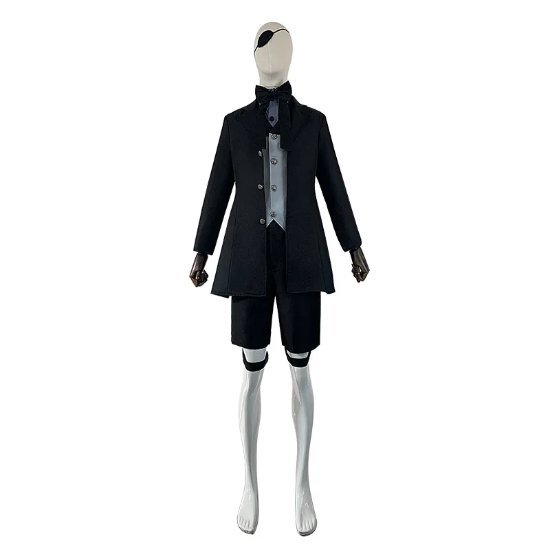 

Ciel Phantomhive Cosplay Black Uniform Suit Black Butler Costume Halloween Party Crossplay Acting Costumes