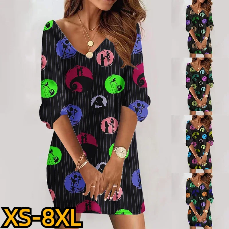 

Женская зимняя мини-юбка с V-образным вырезом и принтом