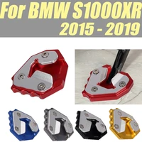 motorcycle kickstand foot side stand enlarge extension pad support plate for bmw s1000xr s 1000 xr 2015 2019 2018 2017 2016