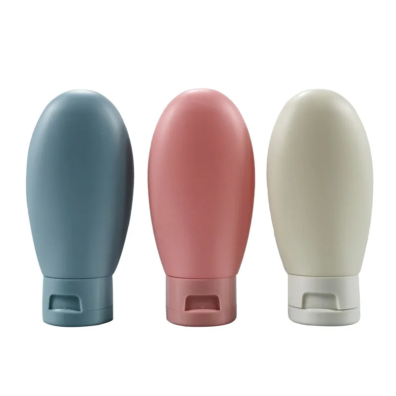 

3Pcs Silica Gel Sub Bottling Portable Cosmetic Storage Bottle Travel Shampoo Bottle Set Emulsion Silica Gel Bottle Portable