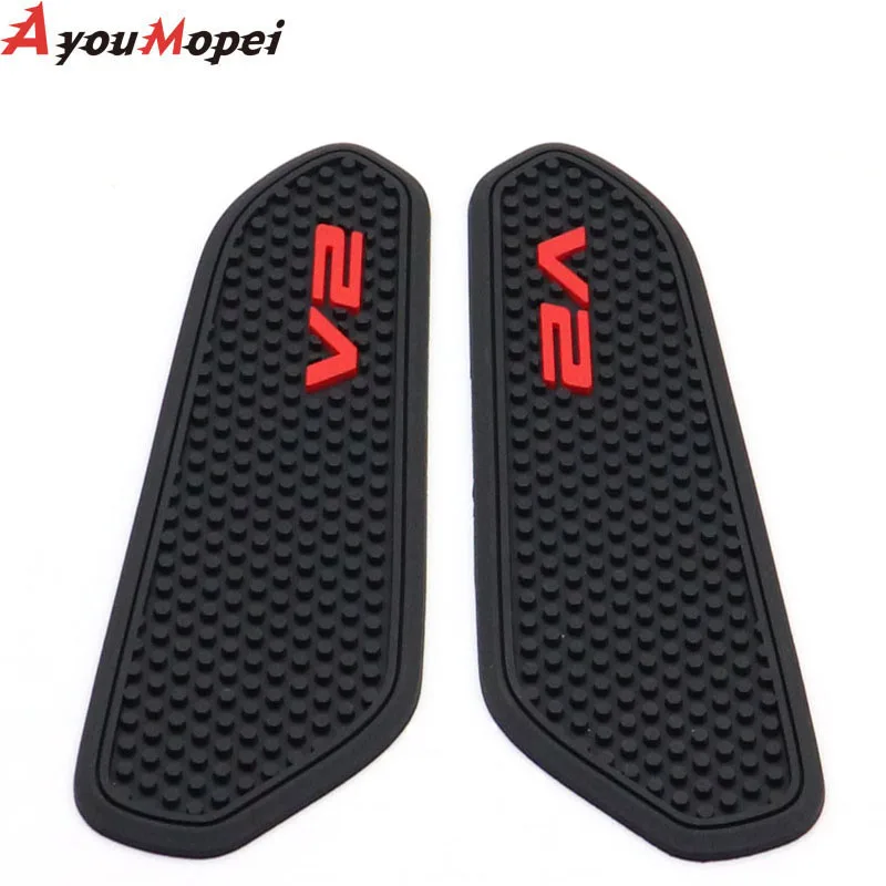 

Нескользящие наклейки на бак для Ducati Streetfighter V2 Panigale V2 2020 2022, наклейка на боковой топливный бак, наклейка на газовый коленный захват, Тяговая накладка