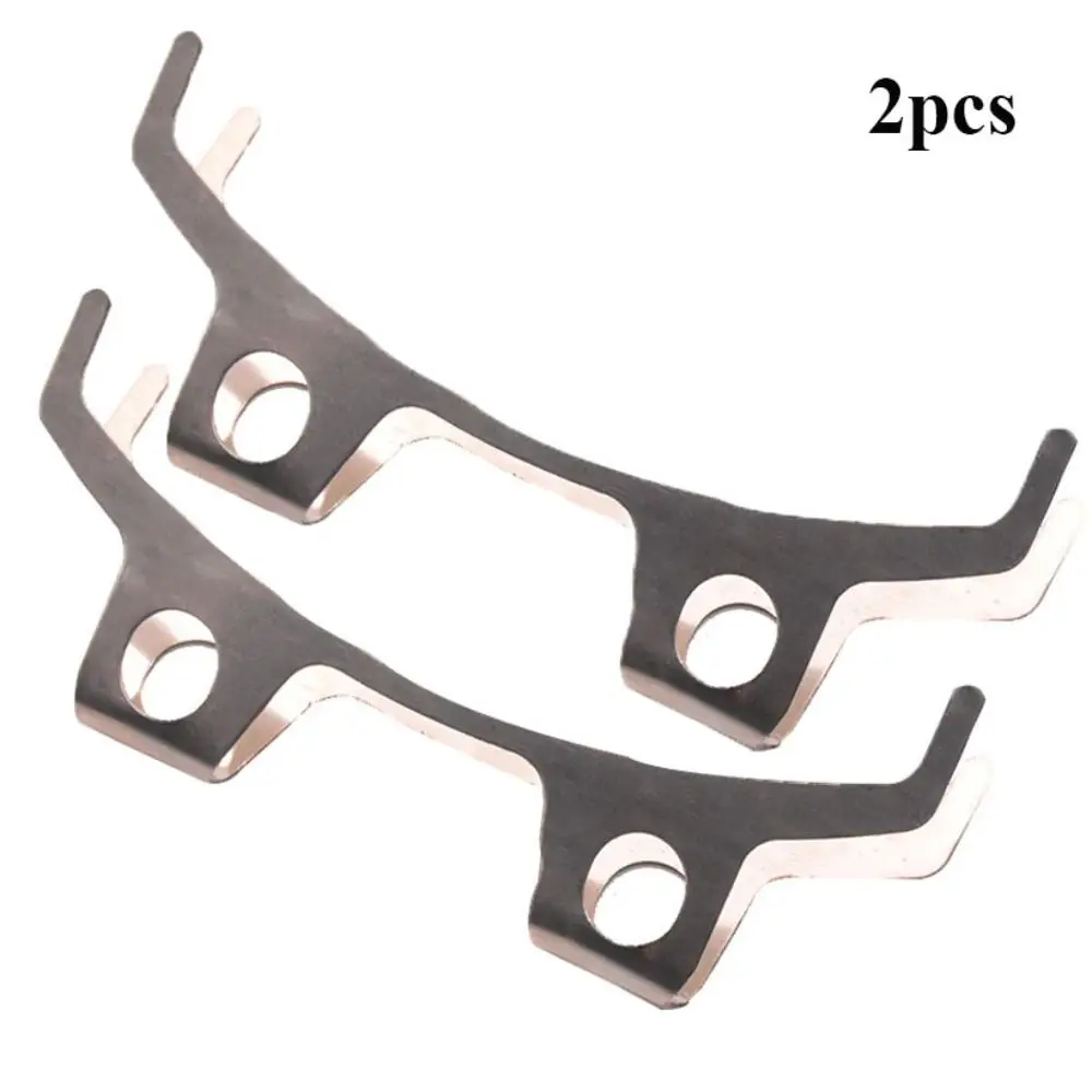 

2 шт. автомобильный стальной дисковый тормозной насос прочный серебряный цвет пружина автоматический сепаратор суппорт пружинные аксессуары для электромобилей