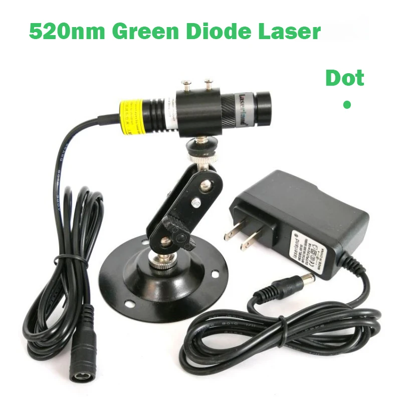 1668 520nm 80mw Dot Laser Diode Module for Escape Room Haunted House Bird Scaring DJ KTV Stage Light Show