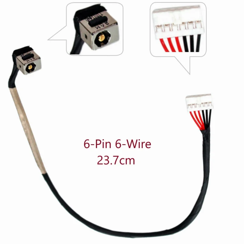 Разъем кабеля питания постоянного тока для MSI GP70 K10- 30041833 -V03 MS-175A MS-175X