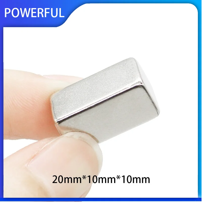 

1~50PCS 20x10x10 Rectangular Strong Powerful Magnets N35 20mm x 10mm x 10mm Block Rare Earth Neodymium Magnet 20*10*10mm