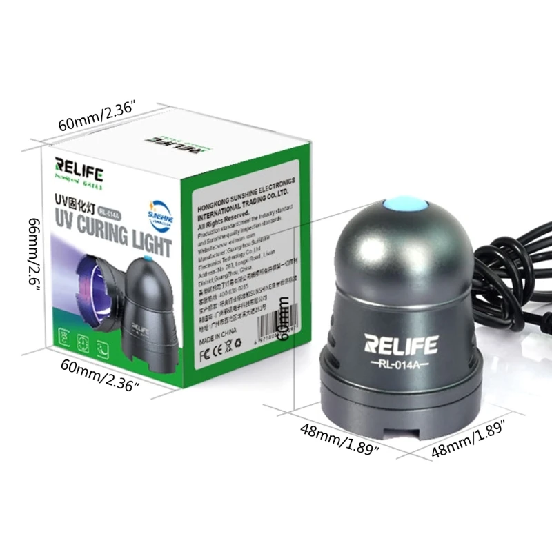 RL-014A USB УФ-лампа для отверждения клея портативный инструмент ремонта материнской