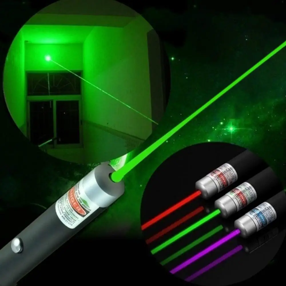 

5MW 650nm Lasers Sight Pen High Powerful Beam Green Red Blue Dot Light Pointer