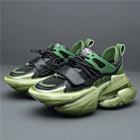 Кроссовки на платформе для мужчин и женщин модная дышащая Уличная обувь плоской