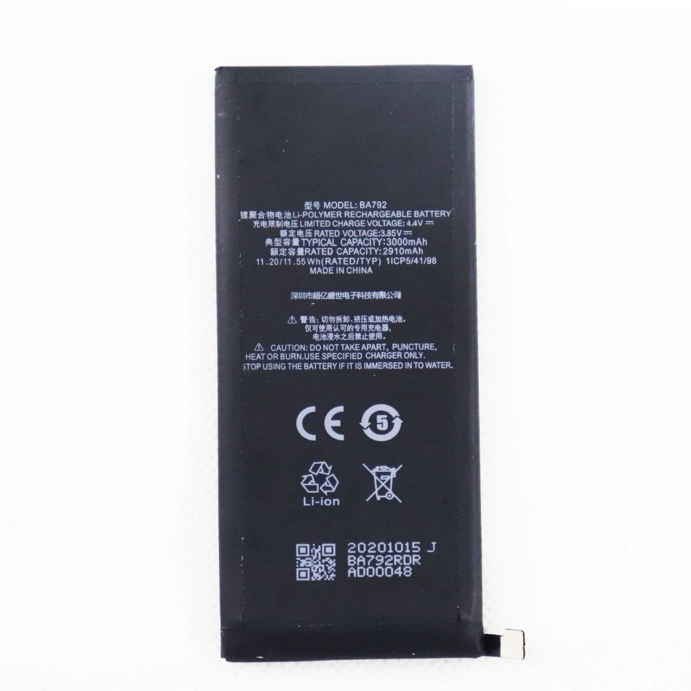 

Новый Сменный аккумулятор для Meizu Pro 7 BA792 3000 мАч внутренний литий-ионный аккумулятор для телефона