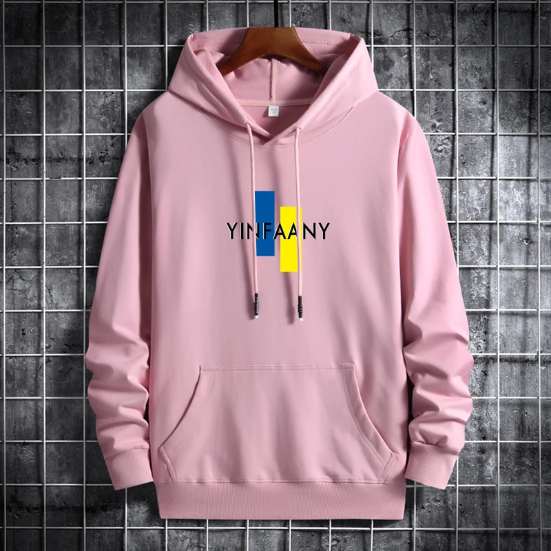 

Мужская хлопковая толстовка с капюшоном, с длинным рукавом