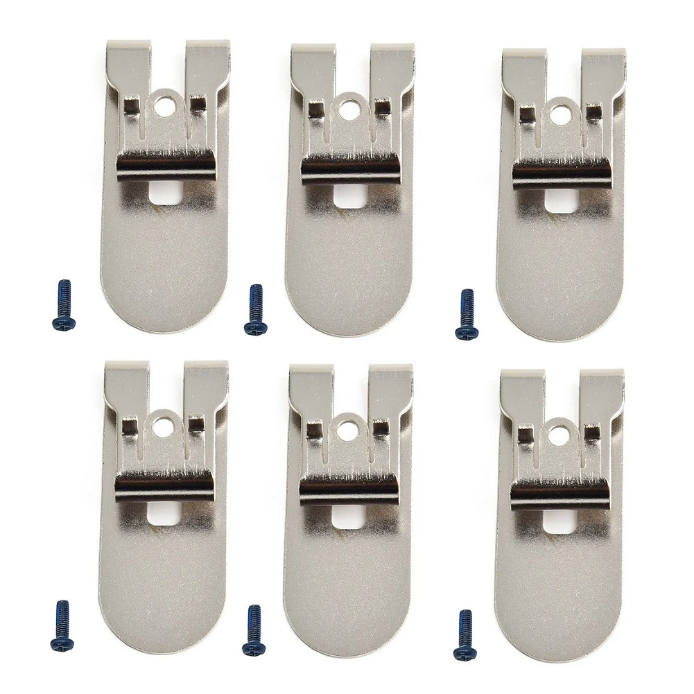 

6pcs Belt Clip With Screw For N435687 DCF620 DCF620B DCF622 Drill Driver Drywall Screwgun Housing Power Tool Accessories