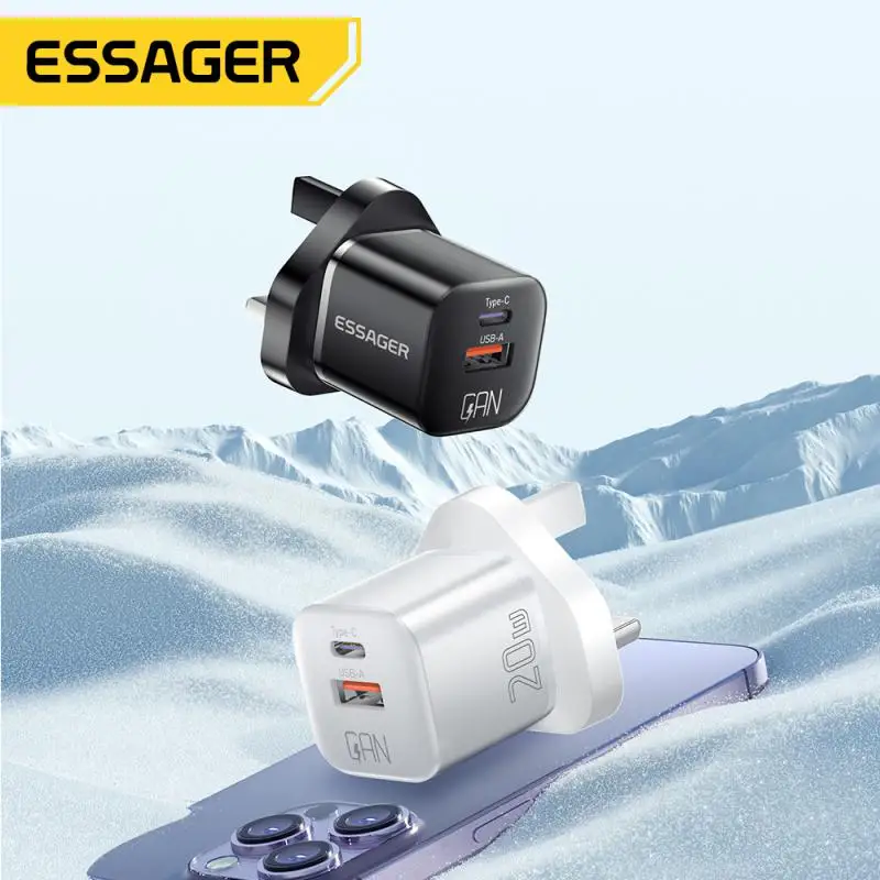 

2 In 1 Charging Converter Head Pd20w Euro Standard For Apple Huawei Mobile Phone Fast Charging Fast Charging Travel Charger Mini