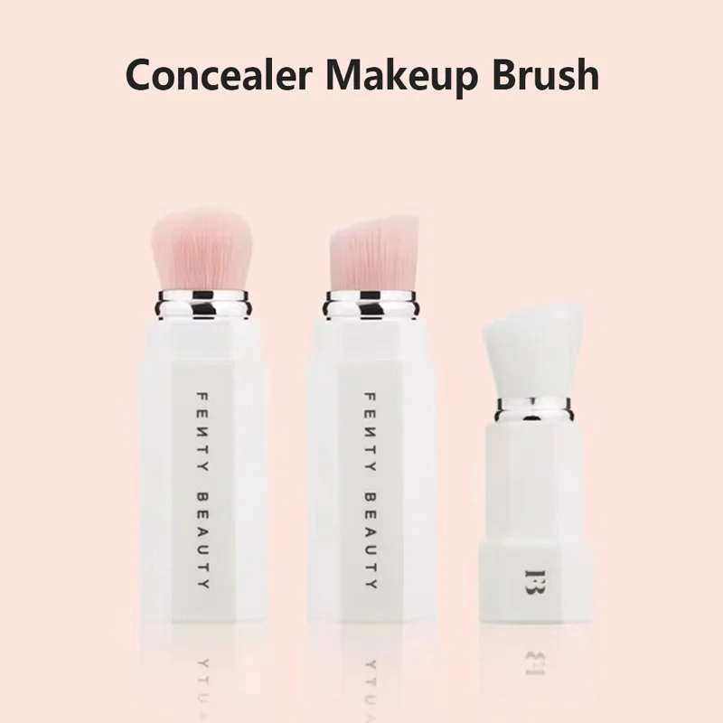 

Portable Contour & Concealer Brush Face Contour Concealer Makeup Brush Retractable Portable Travel Concealer Makeup Tool