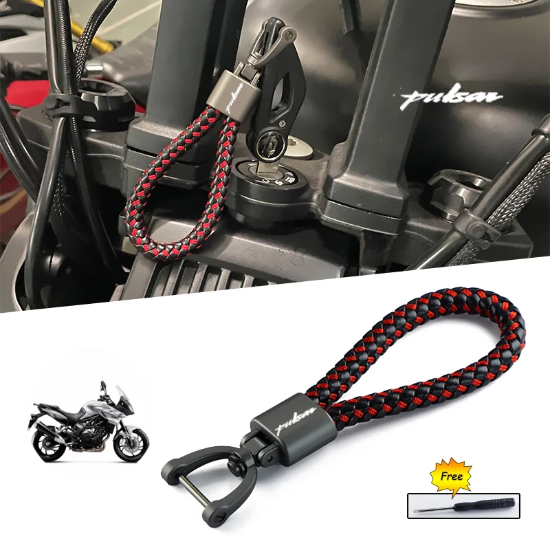 

For Bajaj Pulsar 200 NS/200 RS/200 AS 200RS 200NS 200AS Motorcycle High Quality Accessories Keyring Zinc Alloy Keychain Custom
