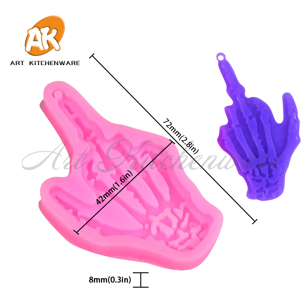 Силиконовая форма в виде каркаса