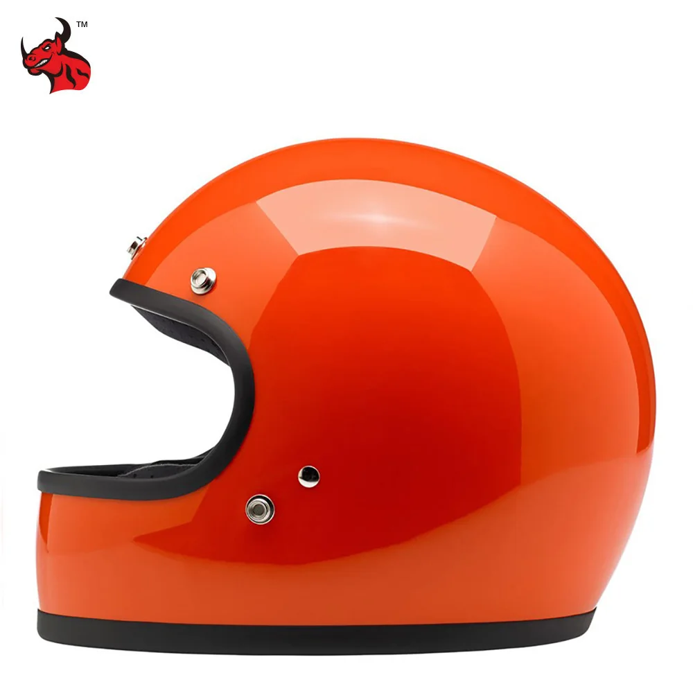 

Шлем мотоциклетный Полнолицевой в стиле ретро с сертификацией DOT для взрослых