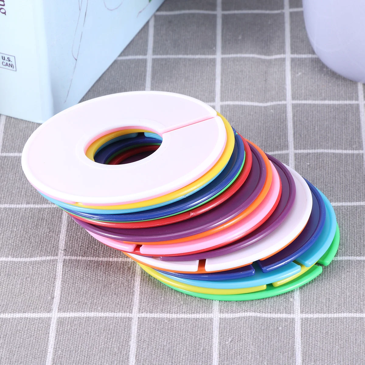 

Dividers Clothes Size Wardrobe Closet Hanger Clothing Rack Round Organizer Hangers Separator Separators Coat Divider Dress
