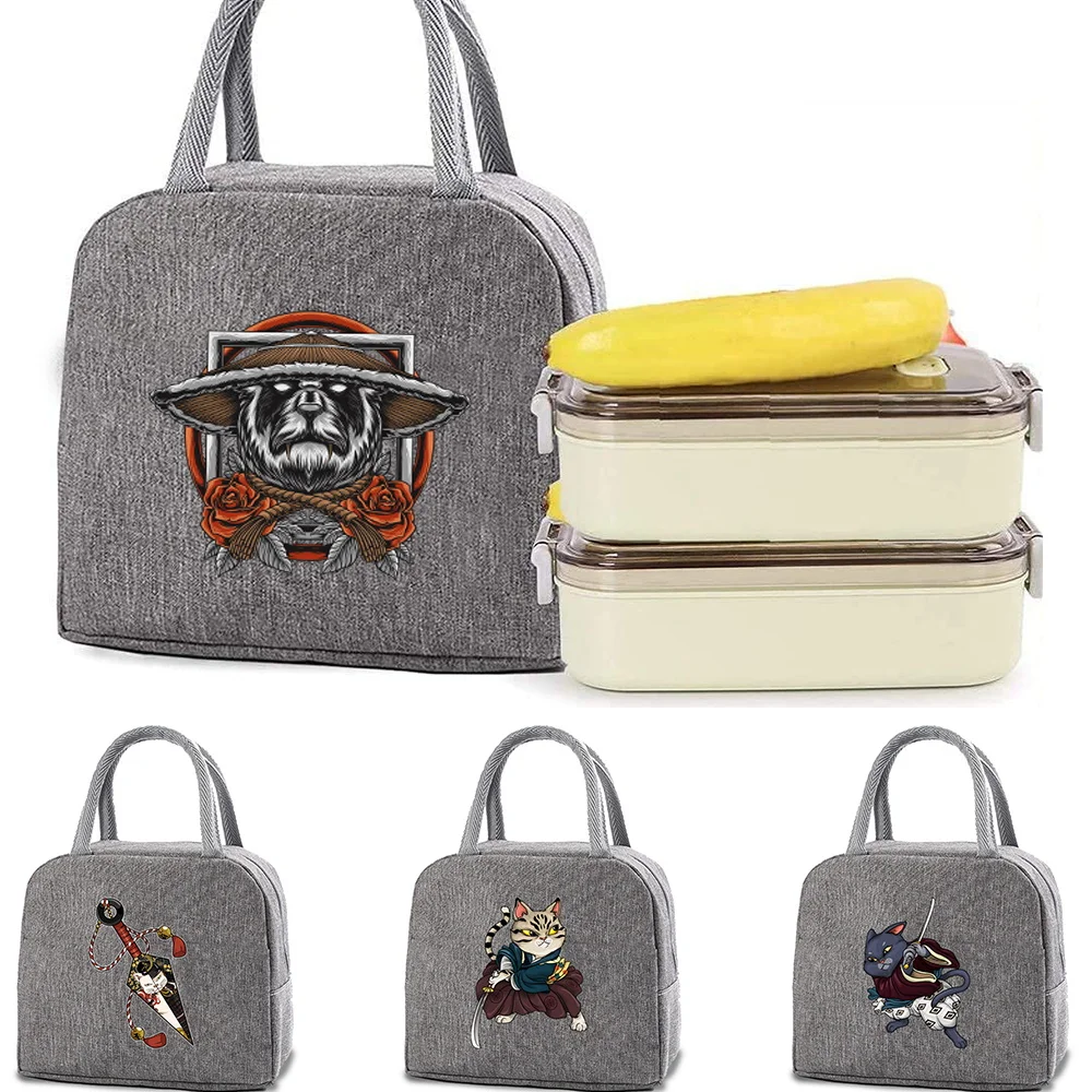 

Portable Lunch Bag for Men Women Kids Travel Lunch box Cooler Tote Handbag Picnic Insulated Bags Canvas Thermal Food Container