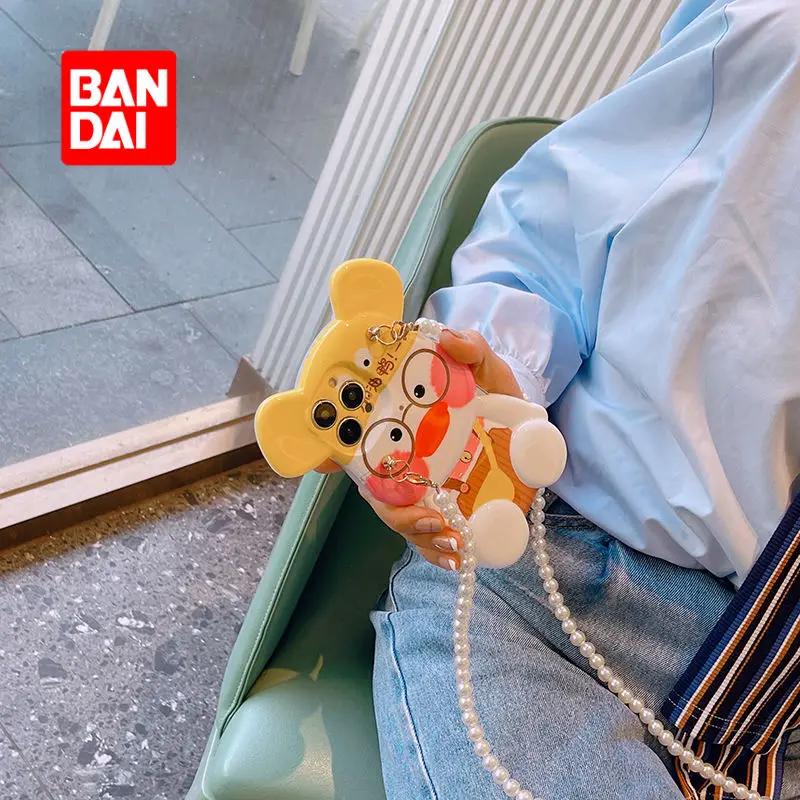 

Bandai Disney 3D Phone Case for IPhone 13 13Pro 12 12Pro 11 Pro Max Plus Girl Kawaii Cartoon Cover Luxury Fundas Cute Shell