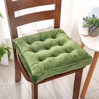 thicken seat cushions for chair velvet dining chair cushions seat pad square throw pillows floor chair mat tatami chair seat pad