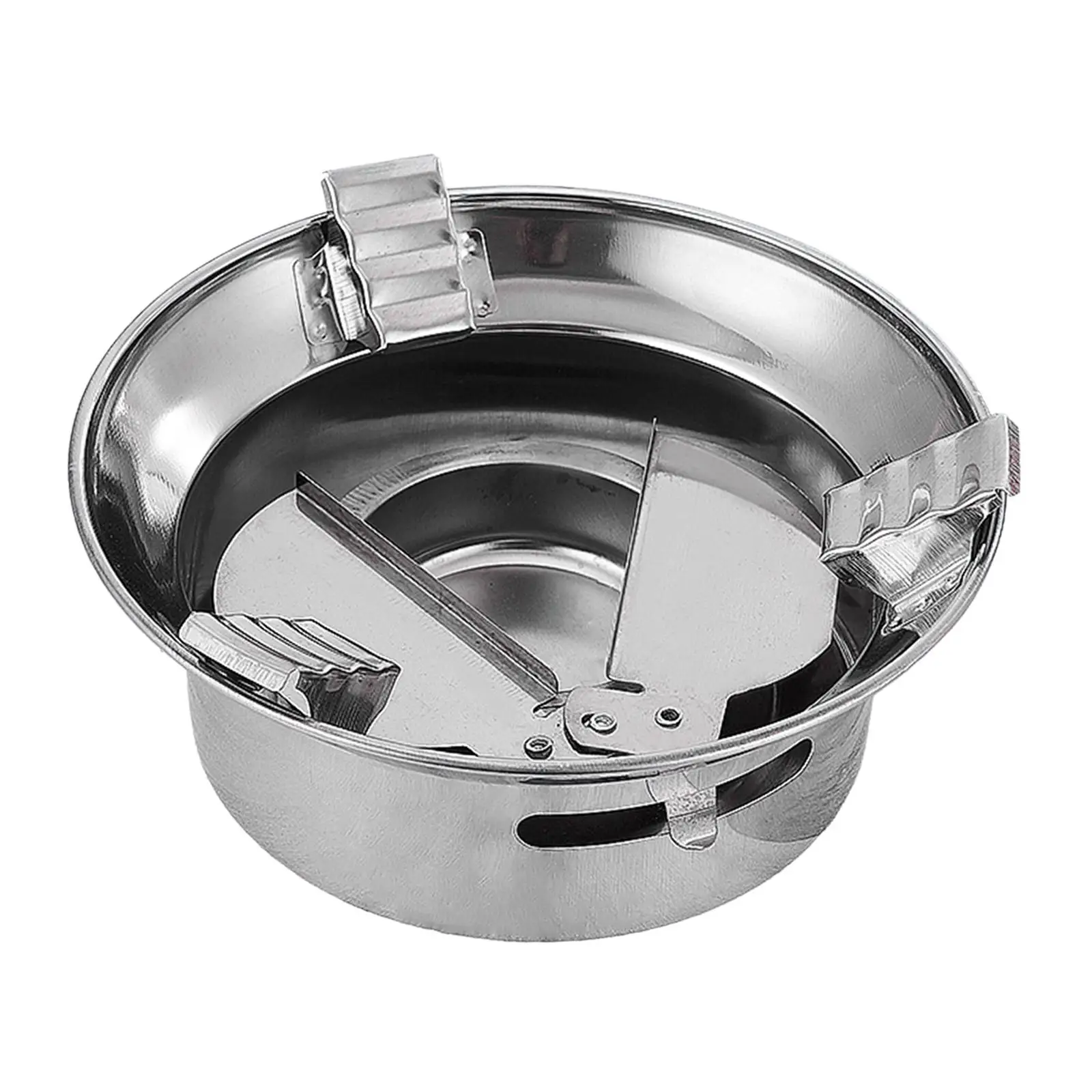 

Outdoor Alcohol Stove Stainless Steel Lightweight Easily Adjust Fire Power
