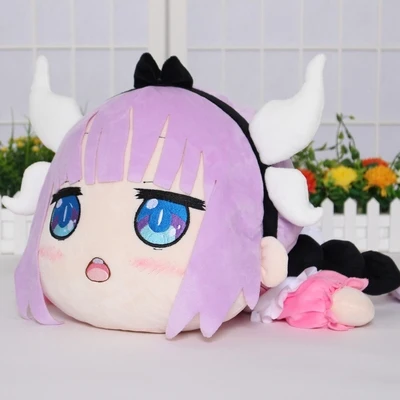 

Japan Cartoon Miss Kobayashi's Dragon Maid Hold pillow KannaKamui Tohru Plush Toy Soft Stuffed Dolls Birthday Present For Child