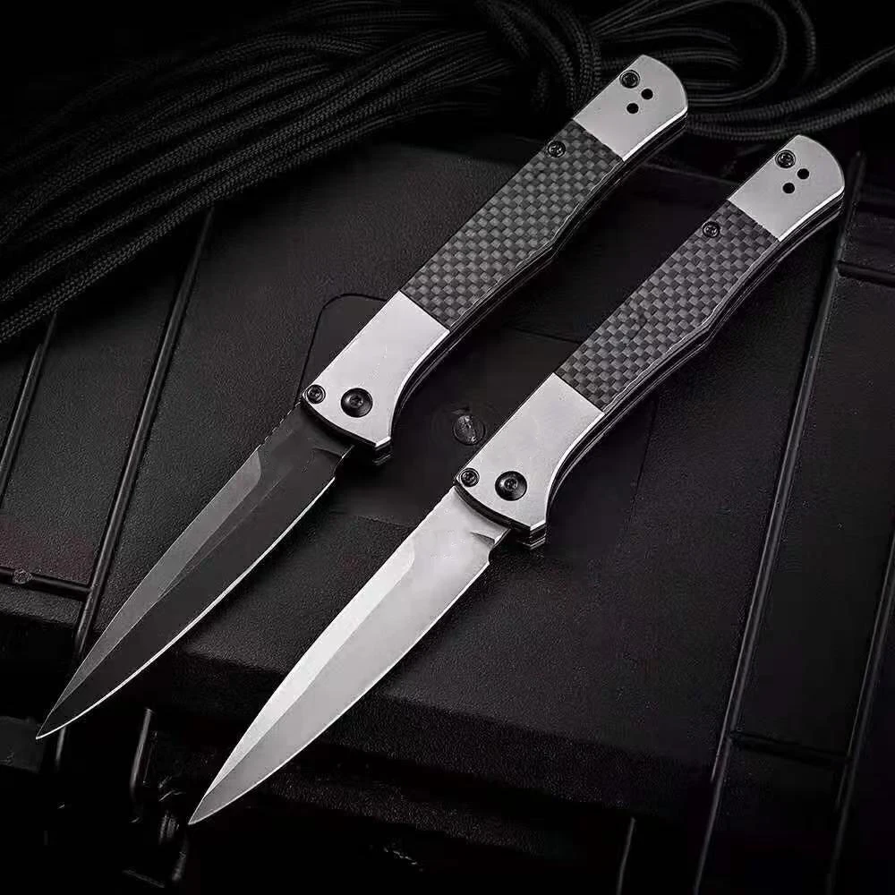 Outdoor Tactical Folding Knife 4170BK S90v Blade Camping Multi-functional Safety Defense Pocket Military Knives EDC Tool-029